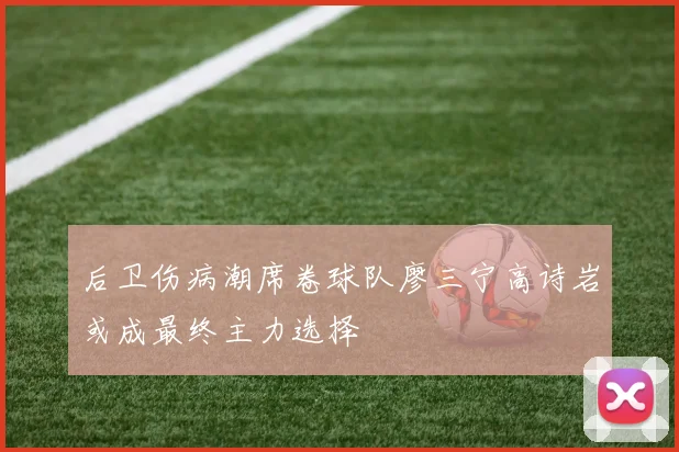 后卫伤病潮席卷球队廖三宁高诗岩或成最终主力选择